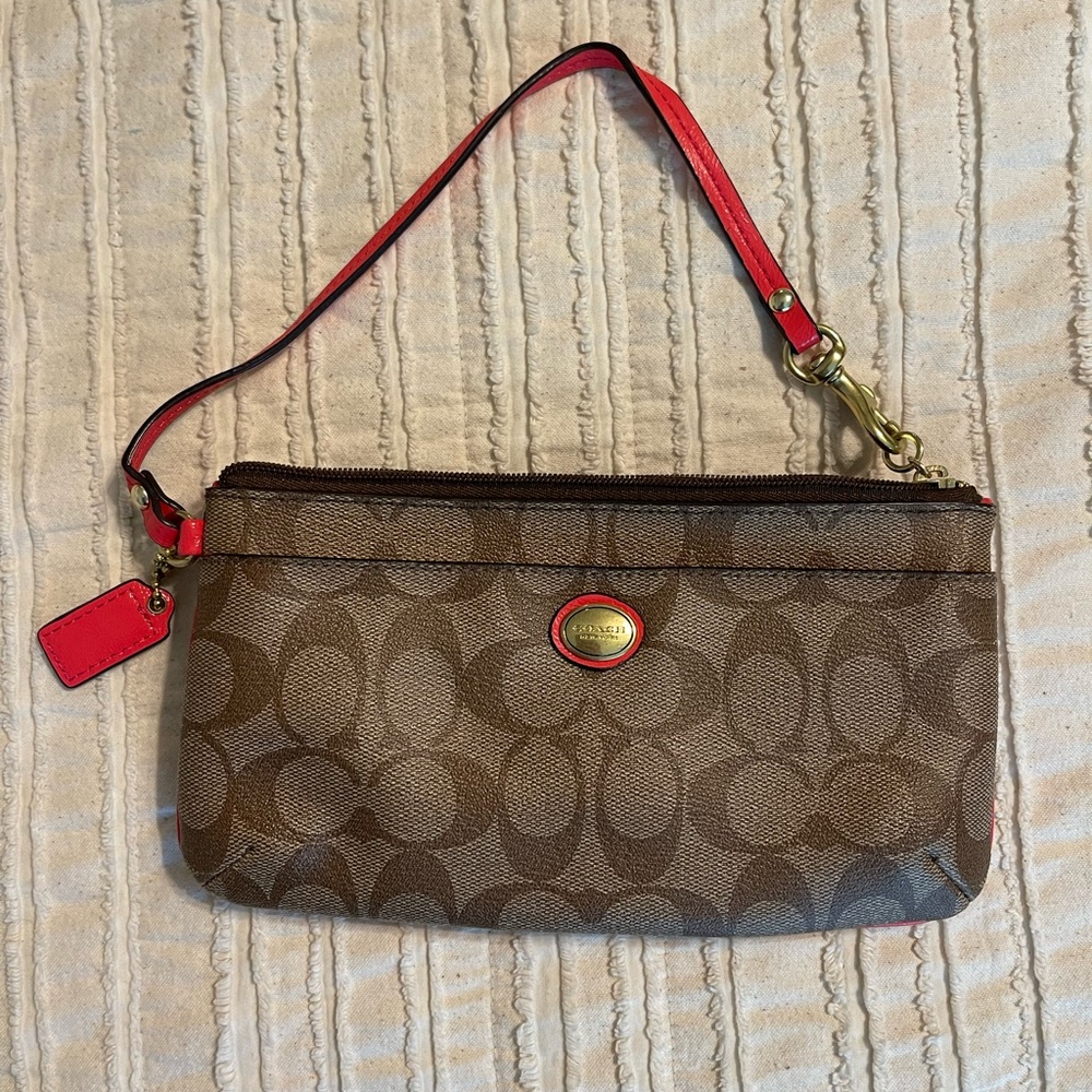 Coach wristlet